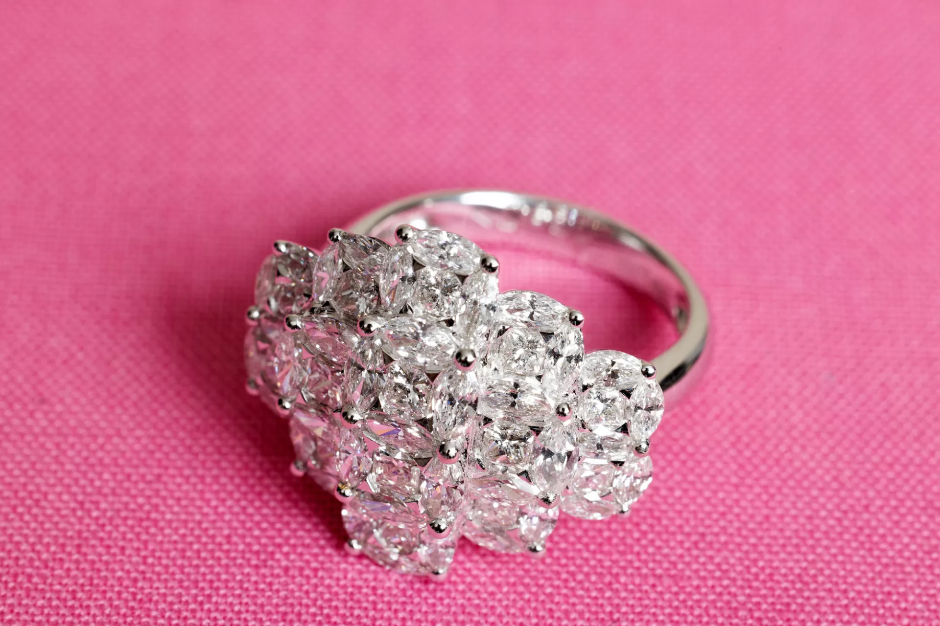 Anello incastonatura Invisible